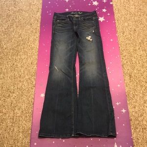American Eagle Hipster Flare Bell Bottom Jeans